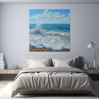 Ocean Foam Painting